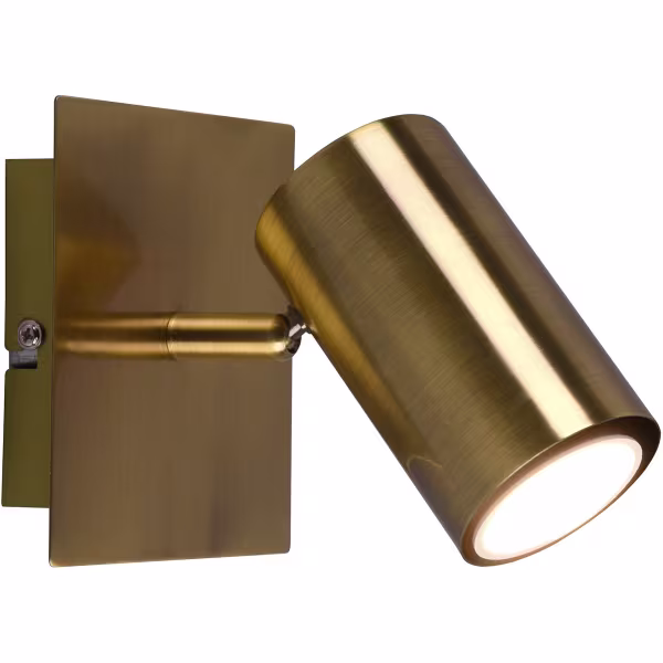 HLW LED LED Plafondspot - Trion Monla - GU10 Fitting - 1-lichts - Rond - Antiek Koper - Aluminium HLW LED LED Plafondspot - Trion Monla - GU10 Fitting - 1-lichts - Rond - Antiek Koper - Aluminium