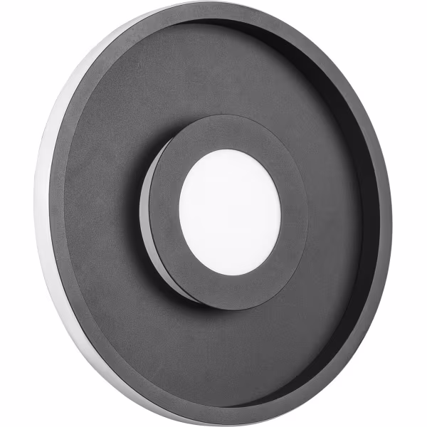 HLW LED LED Plafondlamp - Badkamerlamp - Trion Asmaya - Opbouw Rond 28W - Spatwaterdicht IP44 - Dimbaar - Warm Wit 3000K - Mat Zwart - Aluminium HLW LED LED Plafondlamp - Badkamerlamp - Trion Asmaya - Opbouw Rond 28W - Spatwaterdicht IP44 - Dimbaar - Warm Wit 3000K - Mat Zwart - Aluminium