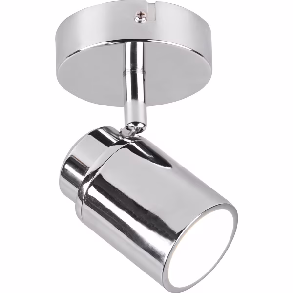HLW LED LED Wandspot - Trion Artion - GU10 Fitting - Spatwaterdicht IP44 - Rond - Mat Chroom - Aluminium HLW LED LED Wandspot - Trion Artion - GU10 Fitting - Spatwaterdicht IP44 - Rond - Mat Chroom - Aluminium