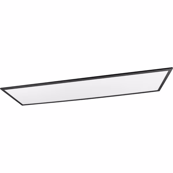 HLW LED LED Plafondlamp - Plafondverlichting - Trion Alina - 34W - Warm Wit 3000K - Mat Zwart - Aluminium - 120cm HLW LED LED Plafondlamp - Plafondverlichting - Trion Alina - 34W - Warm Wit 3000K - Mat Zwart - Aluminium - 120cm