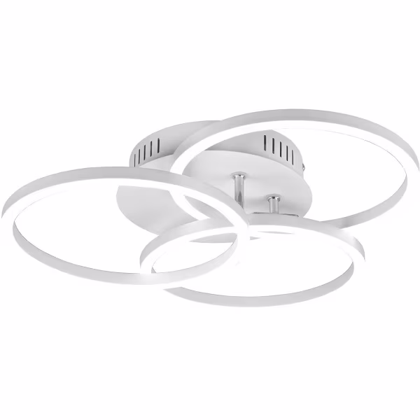 HLW LED LED Ceiling Lamp - Ceiling Lighting - Trion Corcol - 27W - Adjustable Color - Round - Matte White - Aluminum HLW LED LED Ceiling Lamp - Ceiling Lighting - Trion Corcol - 27W - Adjustable Color - Round - Matte White - Aluminum