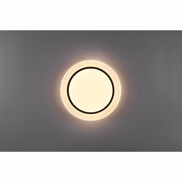 HLW LED LED Plafondlamp - Plafondverlichting - Trion Atras - 18W - Aanpasbare Kleur - Afstandsbediening - Dimbaar - Sterlicht - Rond - Mat Zwart - Kunststof HLW LED LED Plafondlamp - Plafondverlichting - Trion Atras - 18W - Aanpasbare Kleur - Afstandsbediening - Dimbaar - Sterlicht - Rond - Mat Zwart - Kunststof