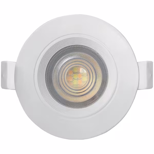 HLW LED LED Inbouwspot - Brinton - 7W 630lm 38D - IP54 Waterdicht - 865 Helder/Koud Wit 6500K - Rond - Wit HLW LED LED Inbouwspot - Brinton - 7W 630lm 38D - IP54 Waterdicht - 865 Helder/Koud Wit 6500K - Rond - Wit