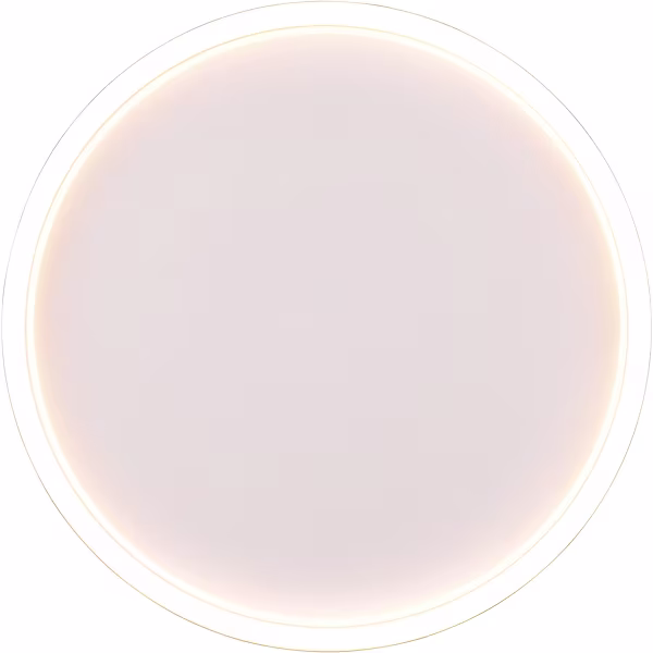 HLW LED LED Ceiling Lamp - Trion Rad - Surface Mounted Round 20W - Warm White 3000K - Matte White - Metal HLW LED LED Ceiling Lamp - Trion Rad - Surface Mounted Round 20W - Warm White 3000K - Matte White - Metal