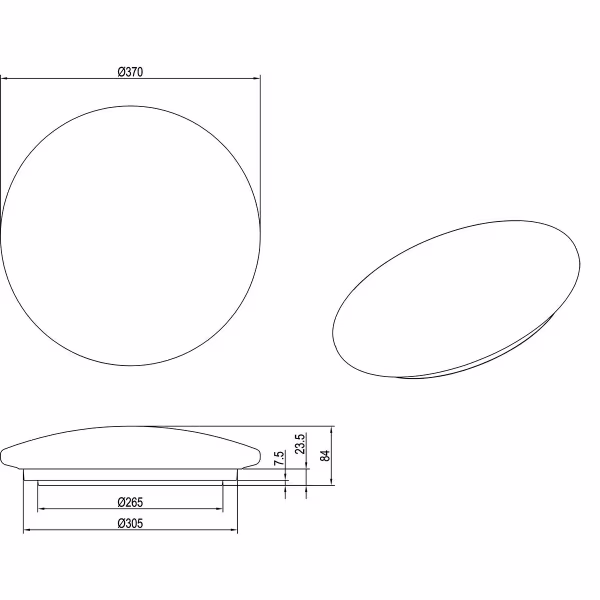 HLW LED LED Plafondlamp - Badkamerlamp - Trion Arte - 15W - Spatwaterdicht IP44 - Warm Wit 3000K - Rond - Multicolor - Kunststof HLW LED LED Plafondlamp - Badkamerlamp - Trion Arte - 15W - Spatwaterdicht IP44 - Warm Wit 3000K - Rond - Multicolor - Kunststof