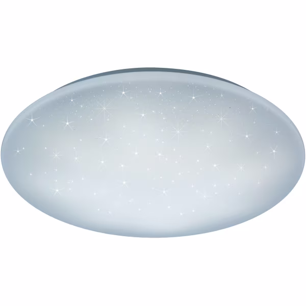 HLW LED LED Ceiling Light - Trion Star - 27W - Adjustable Color - Dimmable - Remote Control - Star Light - Round - Matte White - Plastic HLW LED LED Ceiling Light - Trion Star - 27W - Adjustable Color - Dimmable - Remote Control - Star Light - Round - Matte White - Plastic