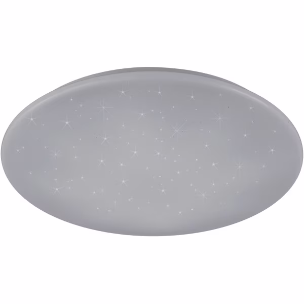 HLW LED LED Ceiling Light - Trion Star - 27W - Adjustable Color - Dimmable - Remote Control - Star Light - Round - Matte White - Plastic HLW LED LED Ceiling Light - Trion Star - 27W - Adjustable Color - Dimmable - Remote Control - Star Light - Round - Matte White - Plastic
