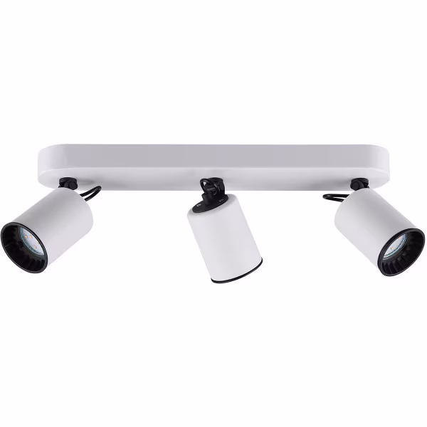 HLW LED LED Ceiling Spotlight - Trion Pirlo - GU10 Fitting - 3-light - Rectangular - Matt White - Aluminum HLW LED LED Ceiling Spotlight - Trion Pirlo - GU10 Fitting - 3-light - Rectangular - Matt White - Aluminum