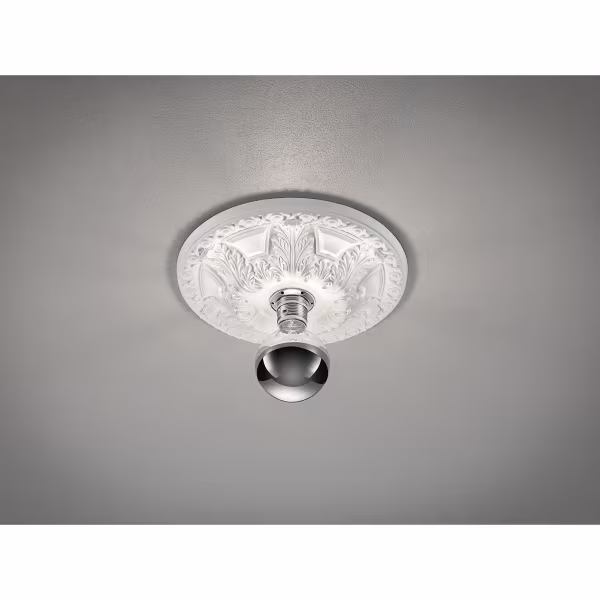 HLW LED LED Plafondlamp - Plafondverlichting - Trion Lolly - E27 Fitting - Rond - Mat Wit - Gips HLW LED LED Plafondlamp - Plafondverlichting - Trion Lolly - E27 Fitting - Rond - Mat Wit - Gips