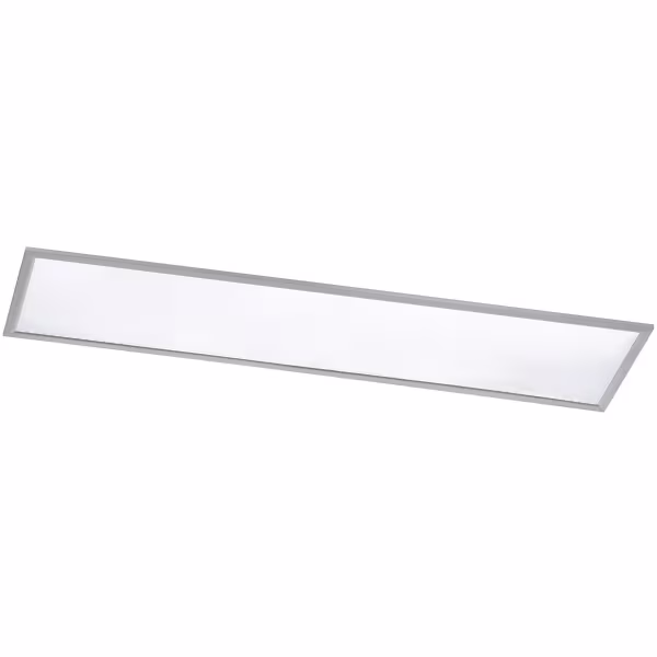 HLW LED LED Plafondlamp - Plafondverlichting - Trion Povino - 31W - Warm Wit 3000K - Dimbaar - Rechthoek - Mat Nikkel - Aluminium HLW LED LED Plafondlamp - Plafondverlichting - Trion Povino - 31W - Warm Wit 3000K - Dimbaar - Rechthoek - Mat Nikkel - Aluminium