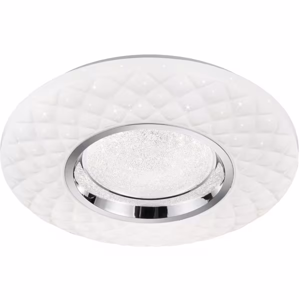 HLW LED LED Plafondlamp - Trion Magum - 22W - Aanpasbare Kleur - Dimbaar - Afstandsbediening - Sterlicht - Rond - Mat Wit - Kunststof HLW LED LED Plafondlamp - Trion Magum - 22W - Aanpasbare Kleur - Dimbaar - Afstandsbediening - Sterlicht - Rond - Mat Wit - Kunststof