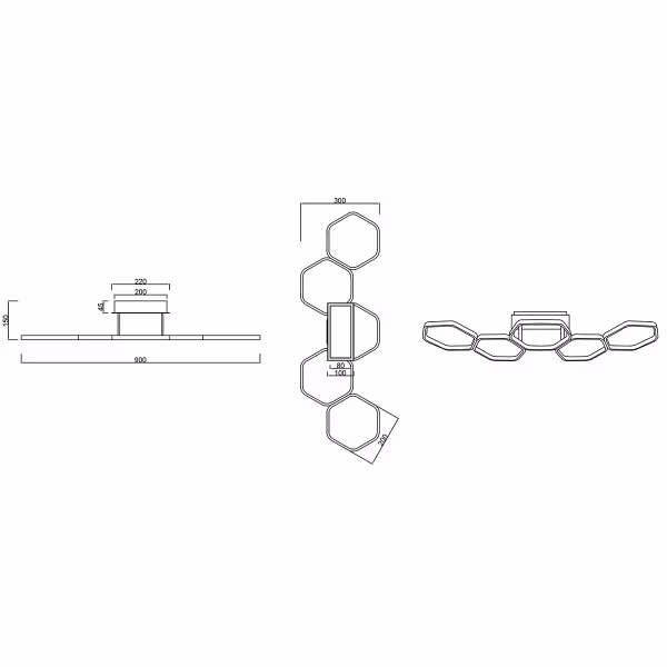 HLW LED LED Plafondlamp - Trion Vigon - 24W - Warm Wit 3000K - Dimbaar - Rechthoek - Mat Antraciet - Aluminium HLW LED LED Plafondlamp - Trion Vigon - 24W - Warm Wit 3000K - Dimbaar - Rechthoek - Mat Antraciet - Aluminium