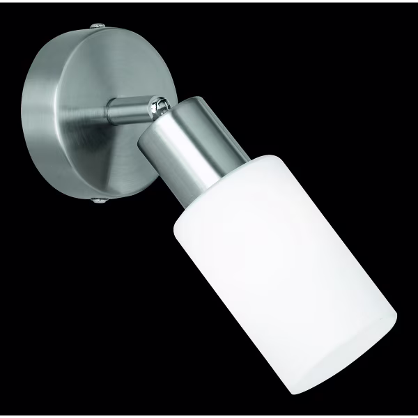 HLW LED LED Wandspot - Trion Smast - E14 Fitting - Rond - Mat Nikkel - Aluminium HLW LED LED Wandspot - Trion Smast - E14 Fitting - Rond - Mat Nikkel - Aluminium