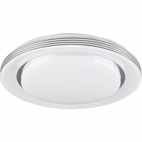 HLW LED LED Plafondlamp - Plafondverlichting - Trion Atras - 18W - Aanpasbare Kleur - Afstandsbediening - Dimbaar - Sterlicht - Rond - Mat Wit - Kunststof HLW LED LED Plafondlamp - Plafondverlichting - Trion Atras - 18W - Aanpasbare Kleur - Afstandsbediening - Dimbaar - Sterlicht - Rond - Mat Wit - Kunststof
