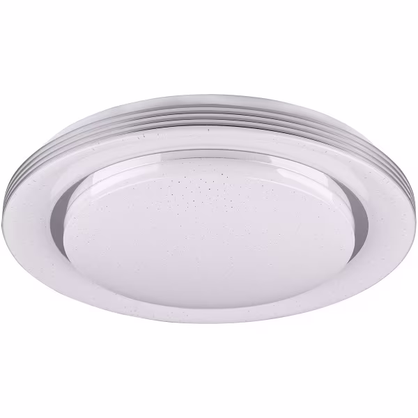 HLW LED LED Plafondlamp - Plafondverlichting - Trion Atras - 21W - Aanpasbare Kleur - Afstandsbediening - Dimbaar - Sterlicht - Rond - Mat Wit - Kunststof HLW LED LED Plafondlamp - Plafondverlichting - Trion Atras - 21W - Aanpasbare Kleur - Afstandsbediening - Dimbaar - Sterlicht - Rond - Mat Wit - Kunststof