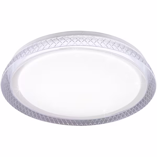 HLW LED LED Plafondlamp - Plafondverlichting - Trion Heral - 18W - Aanpasbare Kleur - Afstandsbediening - Dimbaar - Sterlicht - Rond - Mat Wit - Kunststof HLW LED LED Plafondlamp - Plafondverlichting - Trion Heral - 18W - Aanpasbare Kleur - Afstandsbediening - Dimbaar - Sterlicht - Rond - Mat Wit - Kunststof