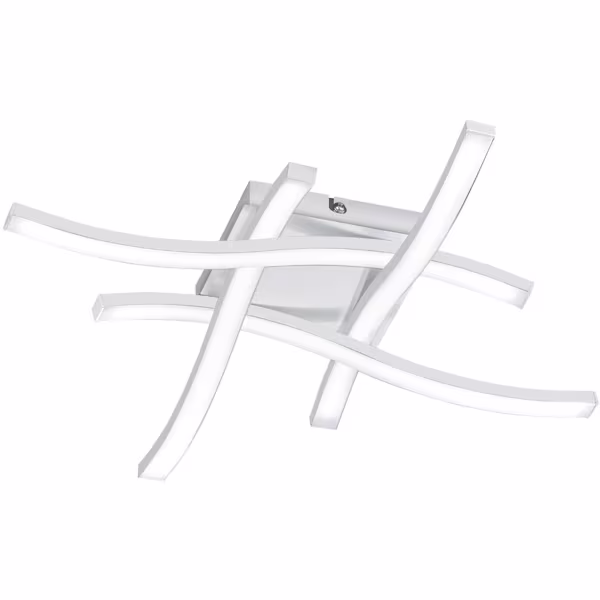 HLW LED LED Ceiling Light - Ceiling Lighting - Trion Ritonu - 20W - Natural White 4000K - Square - Matte White - Aluminum HLW LED LED Ceiling Light - Ceiling Lighting - Trion Ritonu - 20W - Natural White 4000K - Square - Matte White - Aluminum