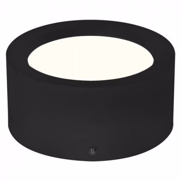 HLW LED LED Downlight 6 Pack - Opbouw Rond Hoog 15W - Natuurlijk Wit 4200K - Mat Zwart Aluminium - Ø180mm HLW LED LED Downlight 6 Pack - Opbouw Rond Hoog 15W - Natuurlijk Wit 4200K - Mat Zwart Aluminium - Ø180mm