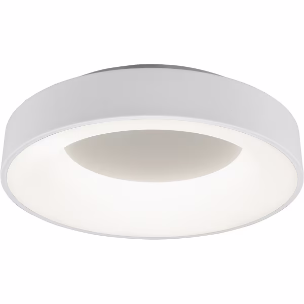 HLW LED LED Plafondlamp - Plafondverlichting - Trion Gurano - 27W - Natuurlijk Wit 4000K - Dimbaar - Rond - Mat Wit - Aluminium HLW LED LED Plafondlamp - Plafondverlichting - Trion Gurano - 27W - Natuurlijk Wit 4000K - Dimbaar - Rond - Mat Wit - Aluminium
