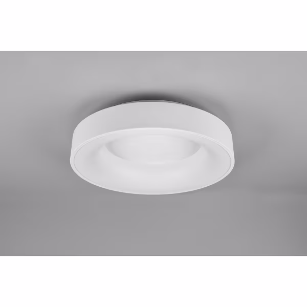 HLW LED LED Plafondlamp - Plafondverlichting - Trion Gurano - 27W - Natuurlijk Wit 4000K - Dimbaar - Rond - Mat Wit - Aluminium HLW LED LED Plafondlamp - Plafondverlichting - Trion Gurano - 27W - Natuurlijk Wit 4000K - Dimbaar - Rond - Mat Wit - Aluminium