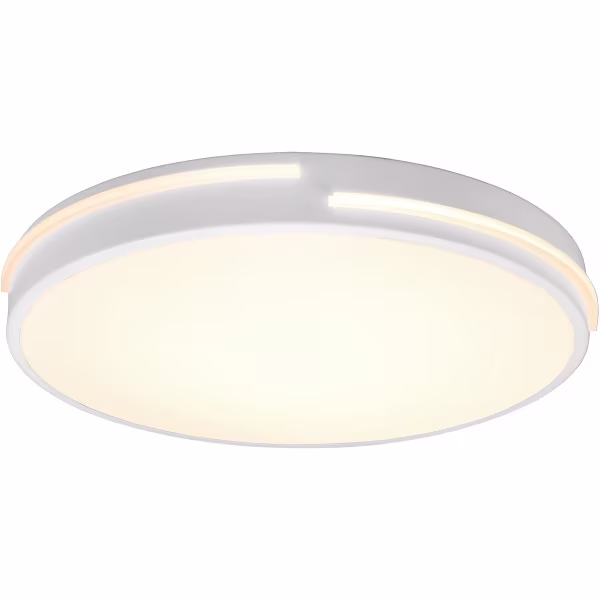 HLW LED LED Plafondlamp - Plafondverlichting - Trion Tocomo - 24W - Dimbaar - Aanpasbare Kleur - Afstandsbediening - Rond - Mat Wit - Aluminium HLW LED LED Plafondlamp - Plafondverlichting - Trion Tocomo - 24W - Dimbaar - Aanpasbare Kleur - Afstandsbediening - Rond - Mat Wit - Aluminium