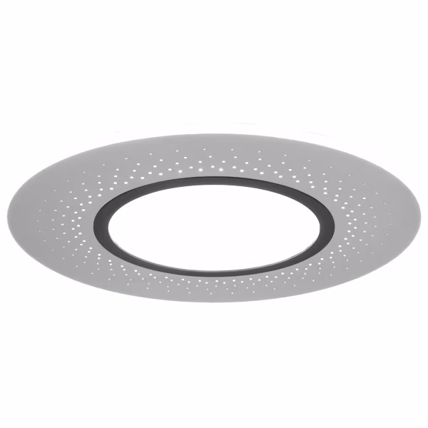 HLW LED LED Ceiling Lamp - Ceiling Lighting - Trion Virsa - 70W - Adjustable Color - Dimmable - Remote Control - Round - Matte Nickel - Aluminum HLW LED LED Ceiling Lamp - Ceiling Lighting - Trion Virsa - 70W - Adjustable Color - Dimmable - Remote Control - Round - Matte Nickel - Aluminum