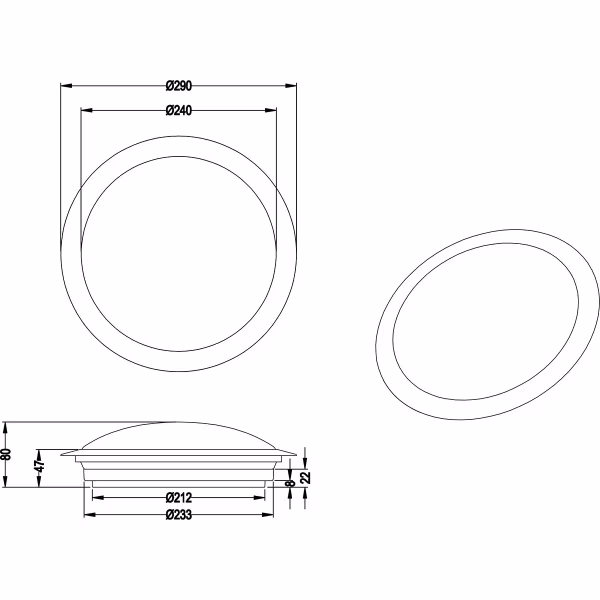 HLW LED LED Plafondlamp - Badkamerlamp - Trion Hambert - 12W - Natuurlijk Wit 4000K - Spatwaterdicht IP44 - Rond - Mat Chroom - Kunststof HLW LED LED Plafondlamp - Badkamerlamp - Trion Hambert - 12W - Natuurlijk Wit 4000K - Spatwaterdicht IP44 - Rond - Mat Chroom - Kunststof
