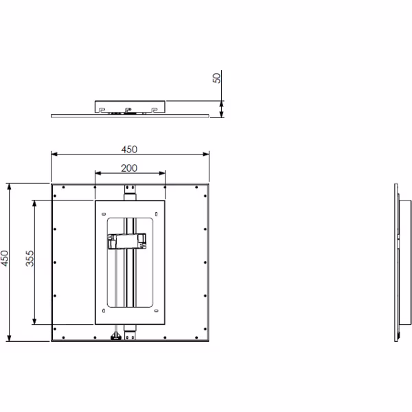HLW LED LED Ceiling Lamp - Ceiling Lighting - Trion Alina - 18W - Warm White 3000K - Matte Black - Aluminum - 45cm HLW LED LED Ceiling Lamp - Ceiling Lighting - Trion Alina - 18W - Warm White 3000K - Matte Black - Aluminum - 45cm