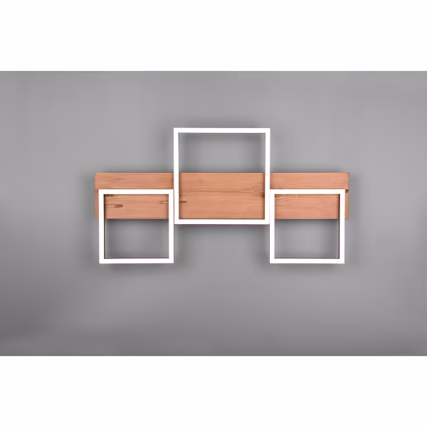 HLW LED LED Ceiling Lamp - Ceiling Lighting - Trion Harla - 30W - Warm White 3000K - Dimmable - Rectangle - Matte Black - Aluminum HLW LED LED Ceiling Lamp - Ceiling Lighting - Trion Harla - 30W - Warm White 3000K - Dimmable - Rectangle - Matte Black - Aluminum