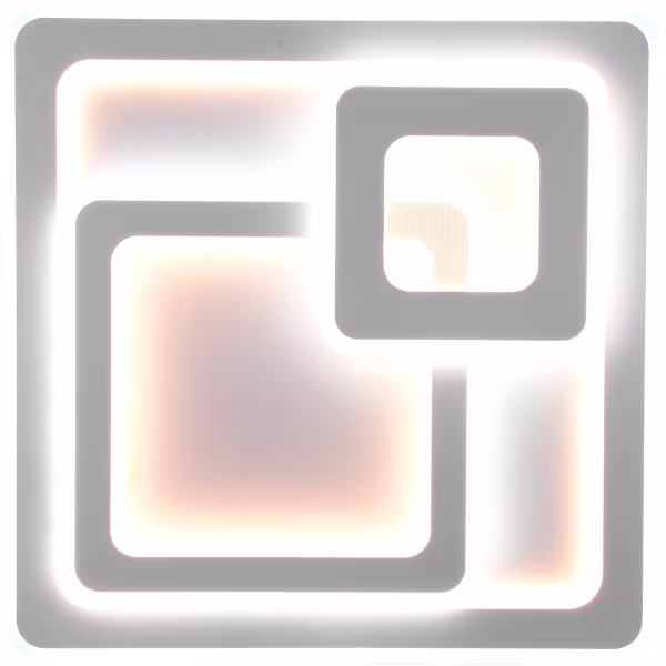 HLW LED LED Ceiling Light - Ceiling Lighting - Trion Mirna - 76W - Adjustable Color - Remote Control - Dimmable - Square - Matte White - Aluminum HLW LED LED Ceiling Light - Ceiling Lighting - Trion Mirna - 76W - Adjustable Color - Remote Control - Dimmable - Square - Matte White - Aluminum