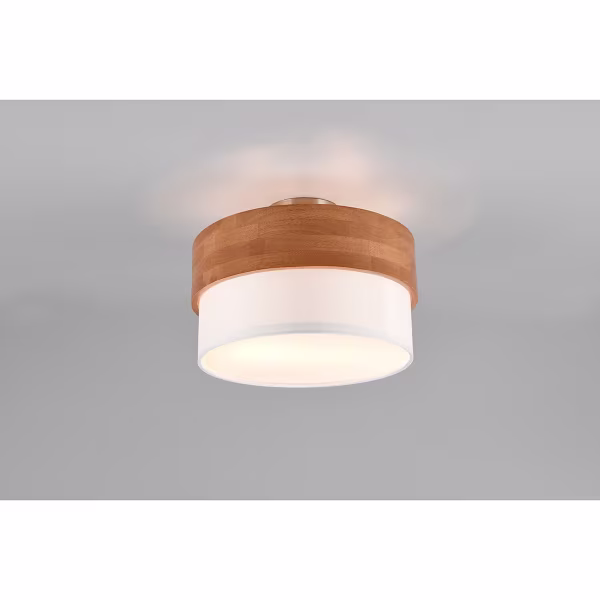 HLW LED LED Plafondlamp - Plafondverlichting - Trion Sella - E14 Fitting - 2-lichts - Rond - Mat Nikkel/Wit - Aluminium HLW LED LED Plafondlamp - Plafondverlichting - Trion Sella - E14 Fitting - 2-lichts - Rond - Mat Nikkel/Wit - Aluminium