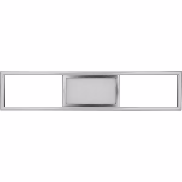 HLW LED LED Ceiling Lamp - Ceiling Lighting - Trion Riyaz - 22W - Adjustable Color - Remote Control - Dimmable - Rectangular - Matte Nickel - Aluminum HLW LED LED Ceiling Lamp - Ceiling Lighting - Trion Riyaz - 22W - Adjustable Color - Remote Control - Dimmable - Rectangular - Matte Nickel - Aluminum