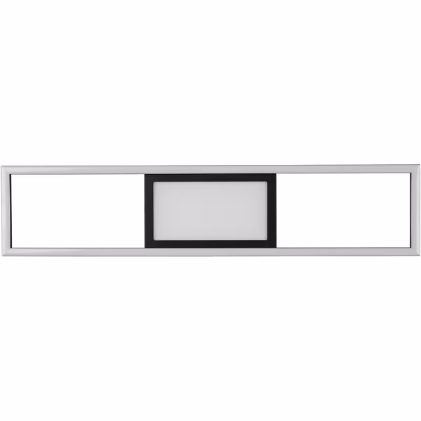 HLW LED LED Ceiling Lamp - Ceiling Lighting - Trion Riyaz - 22W - Adjustable Color - Remote Control - Dimmable - Rectangular - Matte Black - Aluminum HLW LED LED Ceiling Lamp - Ceiling Lighting - Trion Riyaz - 22W - Adjustable Color - Remote Control - Dimmable - Rectangular - Matte Black - Aluminum
