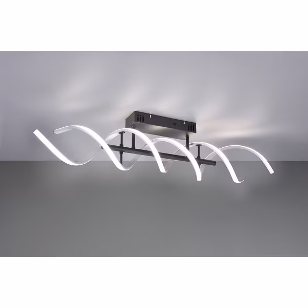HLW LED LED Plafondlamp - Plafondverlichting - Trion Sarina - 41W - Aanpasbare Kleur - Dimbaar - Rechthoek - Geborsteld Zilver - Aluminium HLW LED LED Plafondlamp - Plafondverlichting - Trion Sarina - 41W - Aanpasbare Kleur - Dimbaar - Rechthoek - Geborsteld Zilver - Aluminium