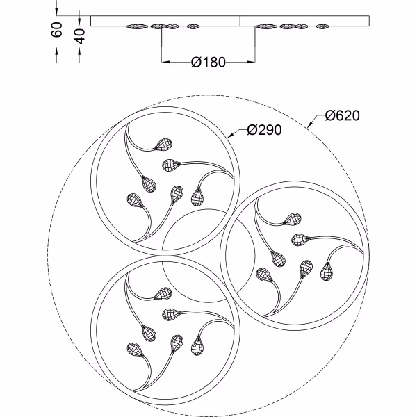 HLW LED LED Ceiling Light - Ceiling Lighting - Trion Moovy - 30W - Natural White 4000K - Dimmable - Round - Matte White - Aluminum HLW LED LED Ceiling Light - Ceiling Lighting - Trion Moovy - 30W - Natural White 4000K - Dimmable - Round - Matte White - Aluminum