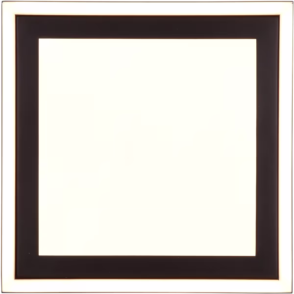 HLW LED LED Ceiling Lamp - Ceiling Lighting - Trion Coman - 24.5W - Warm White 3000K - Square - Matte Black - Plastic HLW LED LED Ceiling Lamp - Ceiling Lighting - Trion Coman - 24.5W - Warm White 3000K - Square - Matte Black - Plastic