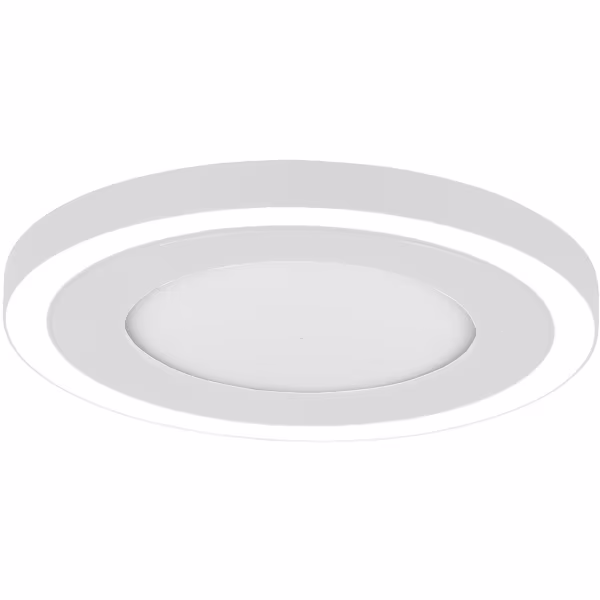 HLW LED LED Plafondlamp - Plafondverlichting - Trion Coman - 17W - Natuurlijk Wit 4000K - Rond - Mat Wit - Kunststof HLW LED LED Plafondlamp - Plafondverlichting - Trion Coman - 17W - Natuurlijk Wit 4000K - Rond - Mat Wit - Kunststof