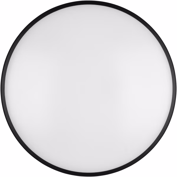 HLW LED LED Ceiling Lamp - Ceiling Lighting - Trion Lombis - 34W - Warm White 3000K - Dimmable - Round - Matte Black - Plastic HLW LED LED Ceiling Lamp - Ceiling Lighting - Trion Lombis - 34W - Warm White 3000K - Dimmable - Round - Matte Black - Plastic