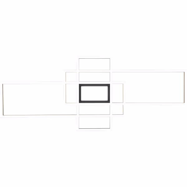 HLW LED LED Ceiling Lamp - Ceiling Lighting - Trion Urano - 60W - Adjustable Color - Remote Control - Dimmable - Rectangular - Matte Gold - Aluminum HLW LED LED Ceiling Lamp - Ceiling Lighting - Trion Urano - 60W - Adjustable Color - Remote Control - Dimmable - Rectangular - Matte Gold - Aluminum