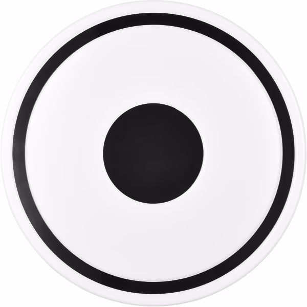 HLW LED LED Plafondlamp - Plafondverlichting - Trion Duna - 16W - Warm Wit 3000K - Rond - Mat Zwart - Kunststof HLW LED LED Plafondlamp - Plafondverlichting - Trion Duna - 16W - Warm Wit 3000K - Rond - Mat Zwart - Kunststof