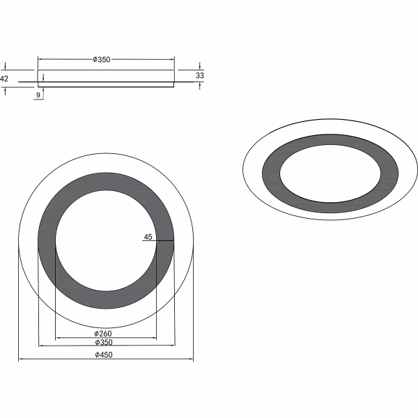 HLW LED LED Plafondlamp - Plafondverlichting - Trion Groan - 42W - Aanpasbare Kleur - Afstandsbediening - Dimbaar - Rond - Zwart Goud - Metaal HLW LED LED Plafondlamp - Plafondverlichting - Trion Groan - 42W - Aanpasbare Kleur - Afstandsbediening - Dimbaar - Rond - Zwart Goud - Metaal