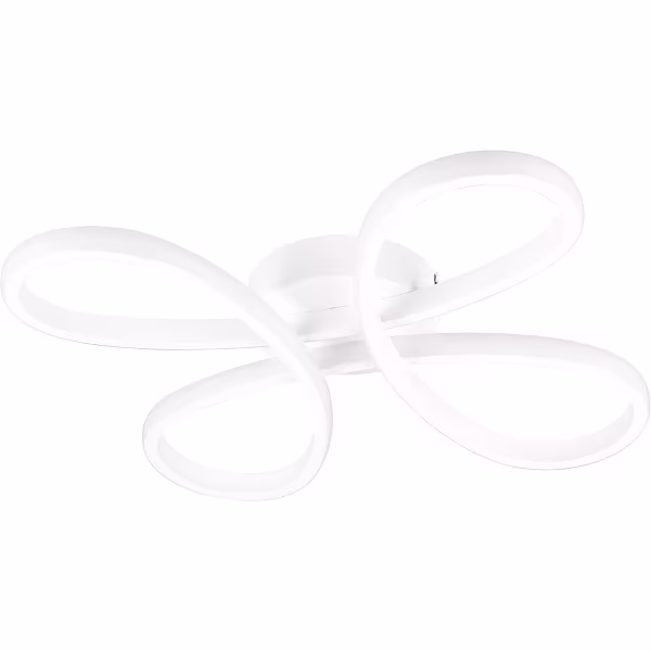 HLW LED LED Plafondlamp - Plafondverlichting - Trion Crowl - 22W - Natuurlijk Wit 4000K - Dimbaar - Mat Wit - Metaal HLW LED LED Plafondlamp - Plafondverlichting - Trion Crowl - 22W - Natuurlijk Wit 4000K - Dimbaar - Mat Wit - Metaal