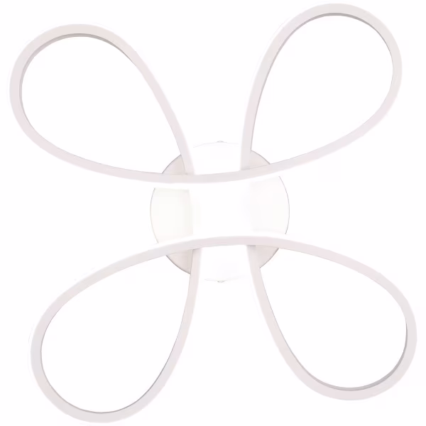 HLW LED LED Plafondlamp - Plafondverlichting - Trion Crowl - 22W - Natuurlijk Wit 4000K - Dimbaar - Mat Wit - Metaal HLW LED LED Plafondlamp - Plafondverlichting - Trion Crowl - 22W - Natuurlijk Wit 4000K - Dimbaar - Mat Wit - Metaal