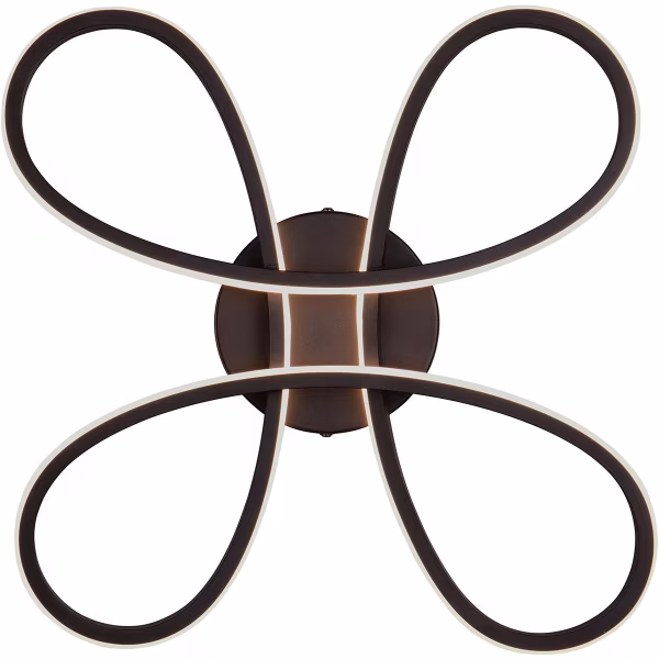 HLW LED LED Ceiling Lamp - Ceiling Lighting - Trion Crowl - 22W - Natural White 4000K - Dimmable - Matte Black - Metal HLW LED LED Ceiling Lamp - Ceiling Lighting - Trion Crowl - 22W - Natural White 4000K - Dimmable - Matte Black - Metal