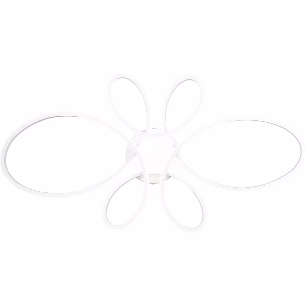 HLW LED LED Ceiling Lamp - Ceiling Lighting - Trion Crowl - 32W - Natural White 4000K - Dimmable - Matte White - Metal HLW LED LED Ceiling Lamp - Ceiling Lighting - Trion Crowl - 32W - Natural White 4000K - Dimmable - Matte White - Metal