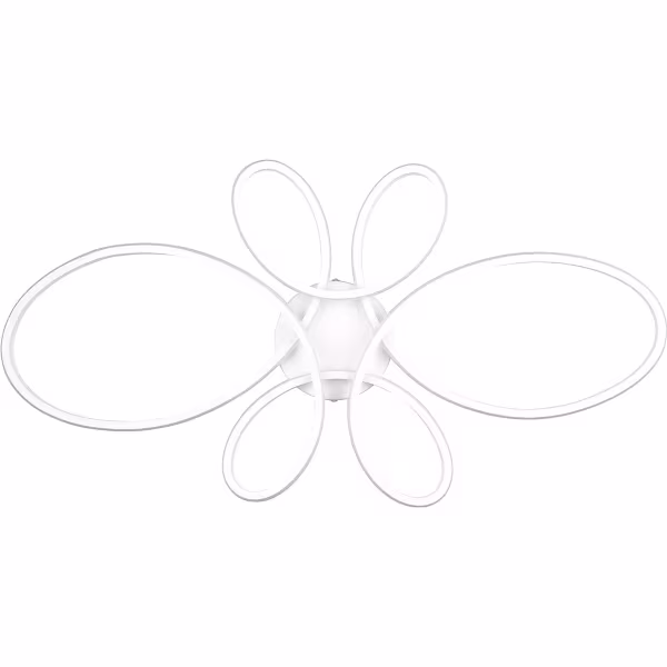 HLW LED LED Ceiling Lamp - Ceiling Lighting - Trion Crowl - 32W - Natural White 4000K - Dimmable - Matte White - Metal HLW LED LED Ceiling Lamp - Ceiling Lighting - Trion Crowl - 32W - Natural White 4000K - Dimmable - Matte White - Metal