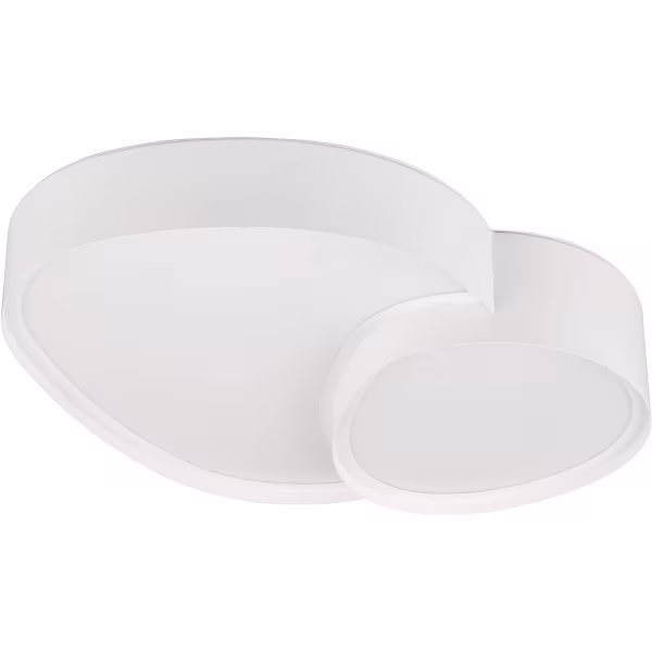 HLW LED LED Plafondlamp - Trion Shine - 21W - Aanpasbare Kleur - Dimbaar - Afstandsbediening - Mat Wit - Metaal HLW LED LED Plafondlamp - Trion Shine - 21W - Aanpasbare Kleur - Dimbaar - Afstandsbediening - Mat Wit - Metaal