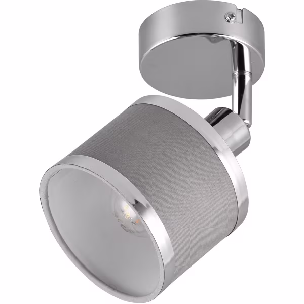 HLW LED LED Wandspot - Trion Arona - E14 Fitting - 1-lichts - Rond - Chroom - Metaal HLW LED LED Wandspot - Trion Arona - E14 Fitting - 1-lichts - Rond - Chroom - Metaal