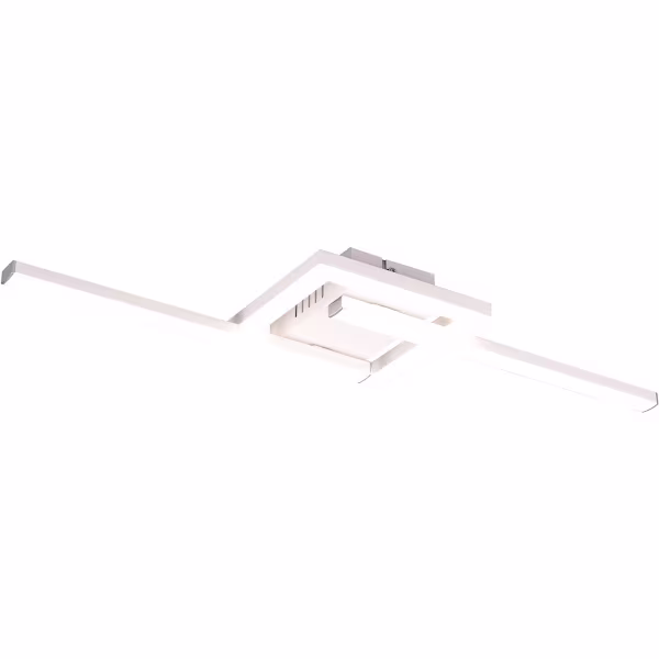 HLW LED LED Plafondlamp - Plafondverlichting - Trion Aile - 17W - Natuurlijk Wit 4000K - Draaibaar - Mat Wit - Metaal HLW LED LED Plafondlamp - Plafondverlichting - Trion Aile - 17W - Natuurlijk Wit 4000K - Draaibaar - Mat Wit - Metaal