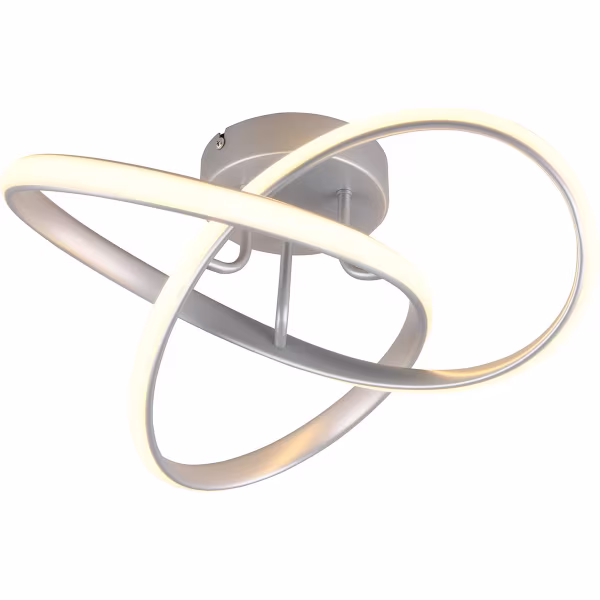 HLW LED LED Plafondlamp - Plafondverlichting - Trion Meteo - 15W - Warm Wit 3000K - Mat Titaan - Metaal HLW LED LED Plafondlamp - Plafondverlichting - Trion Meteo - 15W - Warm Wit 3000K - Mat Titaan - Metaal